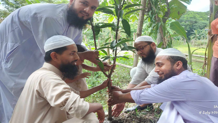 ঝালকাঠিতে ইসলামী যুব আন্দোলনের বৃক্ষরোপণ কর্মসূচি পালন