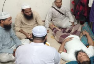 অসুস্থ যুব নেতাকে দেখতে গেলেন সেক্রেটারি জেনারেল